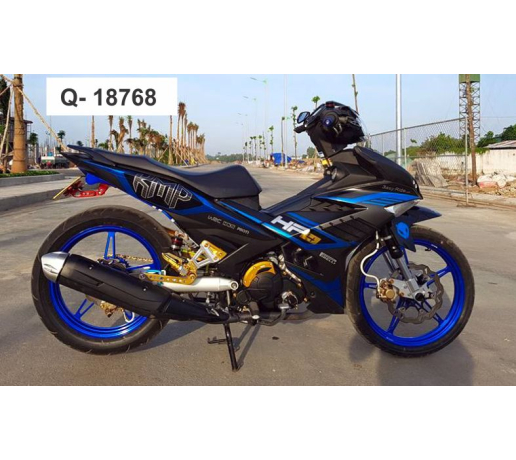 Q- 18768 EXCITER 150 HP4 KMP DEN XANH