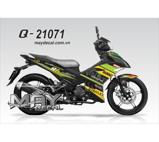 Q 21071 EX150 monster dewalt reale stanley den black xanh kawa vang yellow