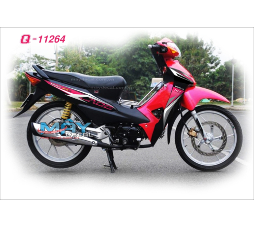 Q 11264 WAVE wave hong den black pink duong net line