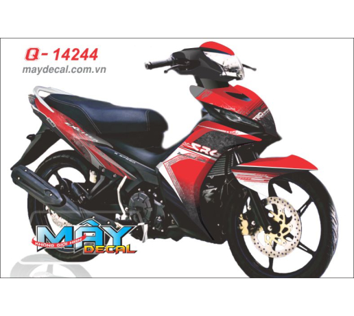 Q 14244 exciter do den crg trang white red vet son