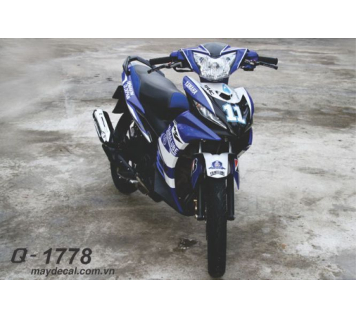 Q 1778 exciter soc yamaha xanh gp trang den black white blue