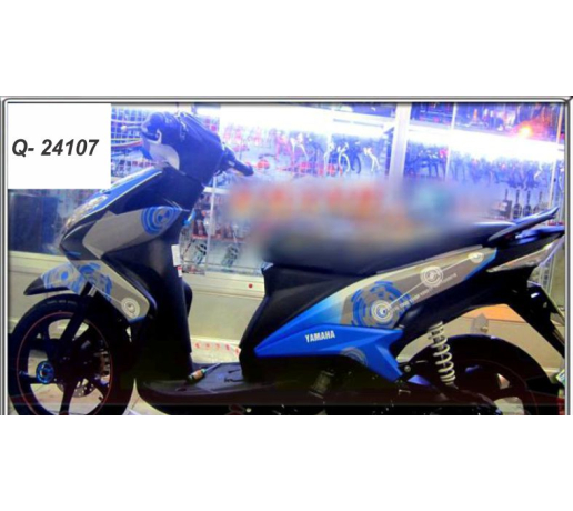 Q- 24107 LUVIAS TRON ELECTRON XANH BAC