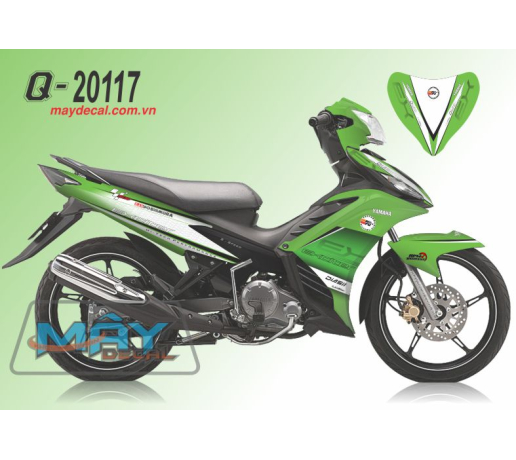 Q 20117 EX2011 trang xanh la kawa logo