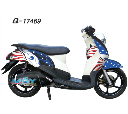 Q 17469 MIO CLASSICO com mat co my ngoi sao star xanh duong gp blue white trang co my usa