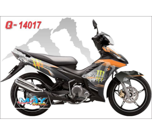 Q 14017 EX 2011 monster logo cam orange black den DG