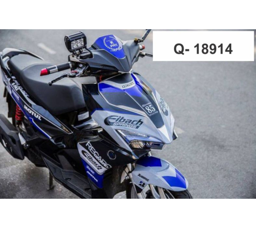 Q- 18914 AB 2016 RECARO TRANG XANH DEN