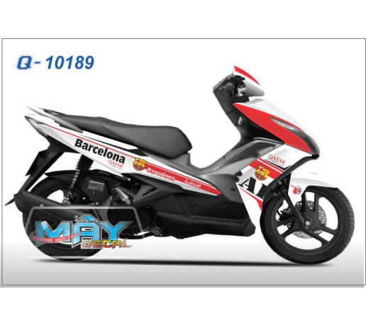 Q 10189 air blade 2013 barcelona the thao sport bong da banh football cau lac bo clb club logo qatar