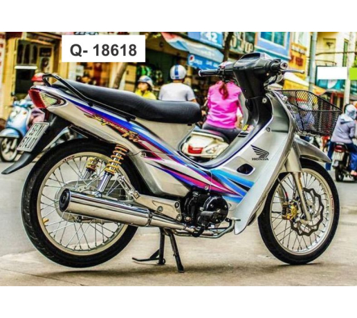 Q- 18618 WAVE DOI DAU SUPRA FIT BAC HONG XANH