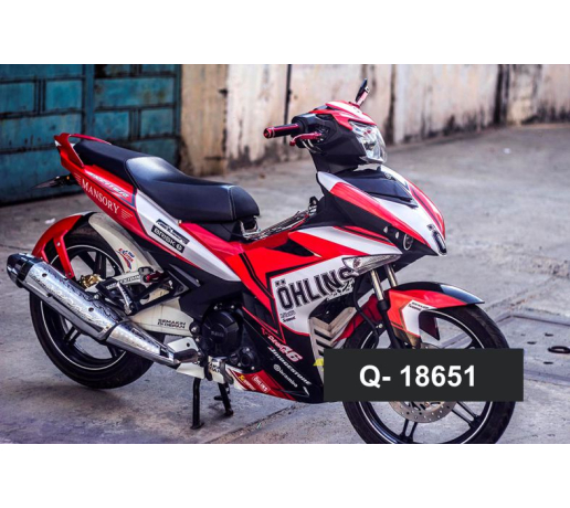 Q- 18651 EXCITER 150 OHLINS MANSORY DO TRANG DEN