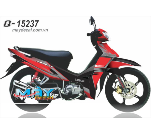 Q 15237 SIRIUS do den xam red black gray duong net line