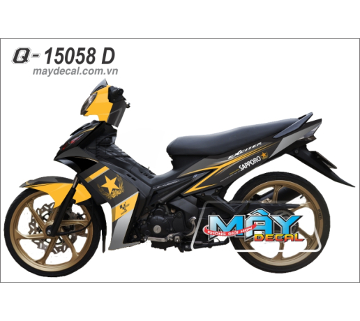 Q 15058 D EXCITER bia beer saporo ngoi sao star bong lua moto gp