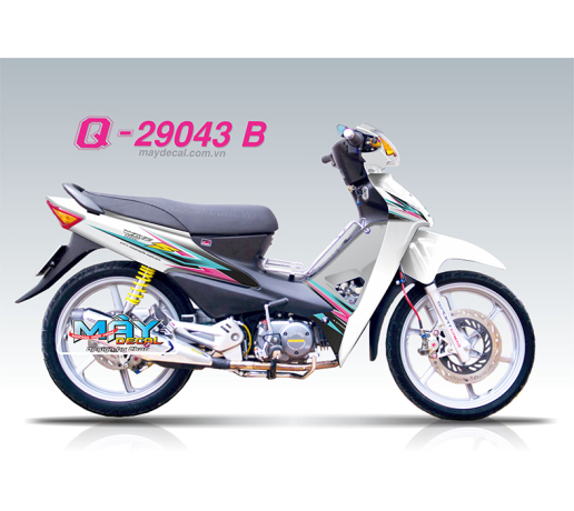 Q 29043 B WAVE A S 110 HONG XANH TRANG