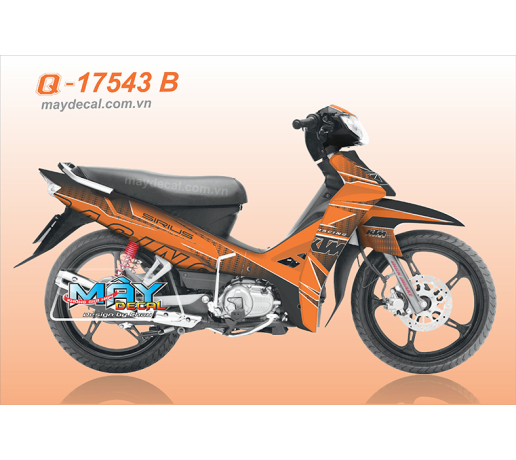Q-17543 B SIRIUS KTM cam den orange black