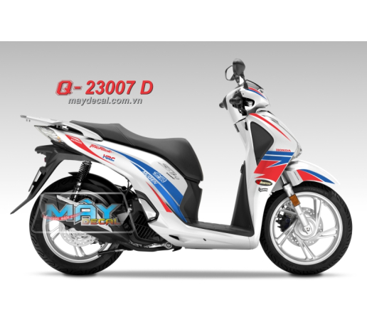 Q 23007 D - SH 2017 HRC mugen trang white do red logo hrc