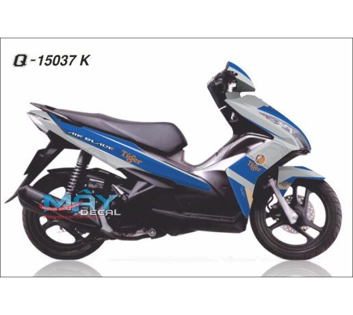 Q 15037 K Air blade bia beer tiger ho xam gray blue xanh gp logo