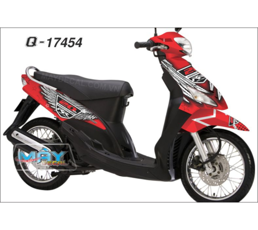 Q 17454 MIO do red trang white canh chim dai bang long eagle