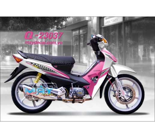 Q 23037 WAVE caro trang hong white pink trang den tem roi