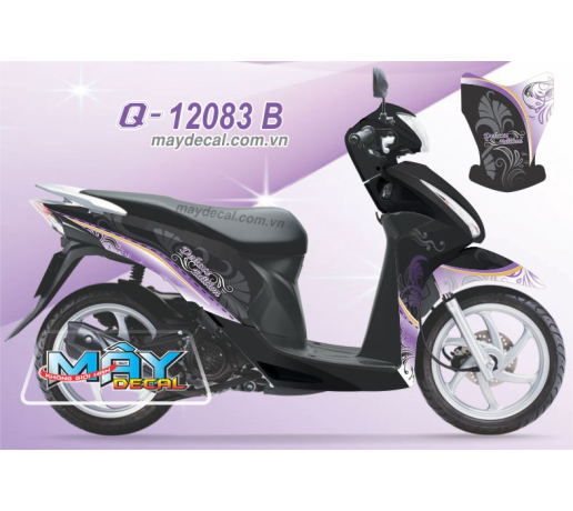Q 12083 B vision 2014 TIM DEN hoa flower van white trang black vang yellow deluxe edition