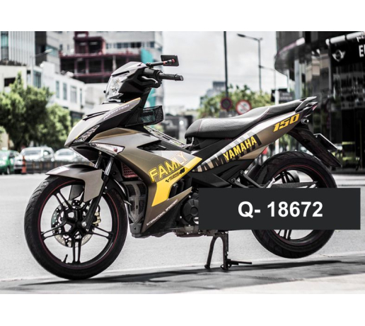 Q- 18672 EXCITER 150 FAMILY XAM VANG DEN