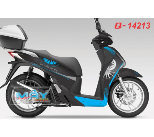 Q 14213 - SH 2013 VN cung hoang dao zodiac den black xanh duong blue