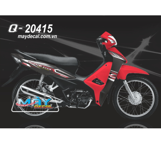 Q 20415 WAVE @ 2018 den black do red 110 soc chi line 