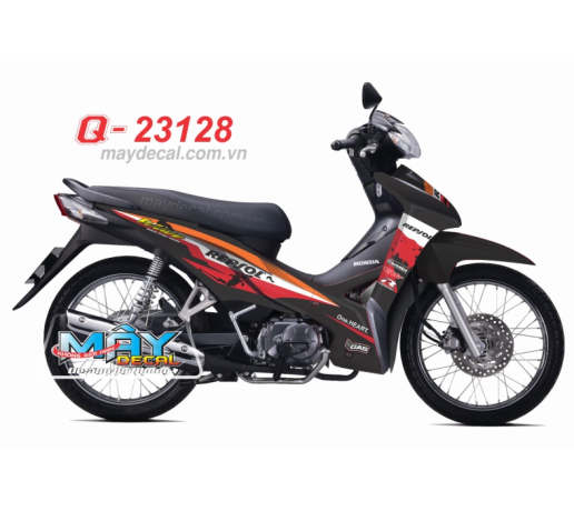 Q 23128 - WAVE S100 2013 cam oranges do red trang white den black repsol crg 