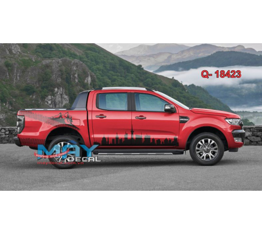 Q- 18423 RANGER VET XE THANH PHO DEN DO