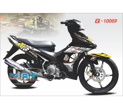 Q 10069 Exciter 2011 doctor thai bac si mat troi trang den black white