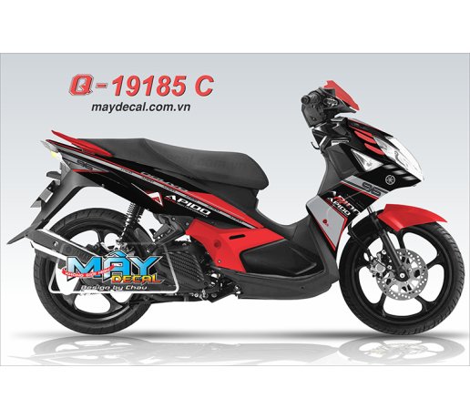 Q 19185 C NO 5 apido do den red black logo