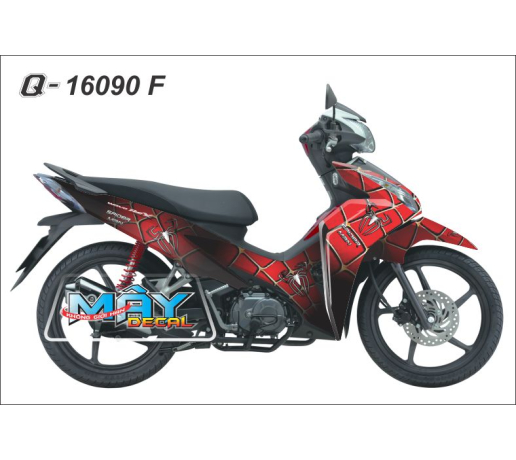 Q 16090 F WAVE 2012 do spider man nguoi nhen red luoi