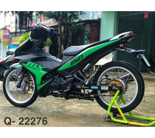 Q- 22276  EXCITER  MX XANH DEN