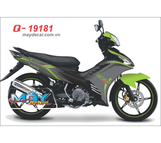 Q 19181 - Ex 2011 xanh kawa xam grey green the king soc ex135
