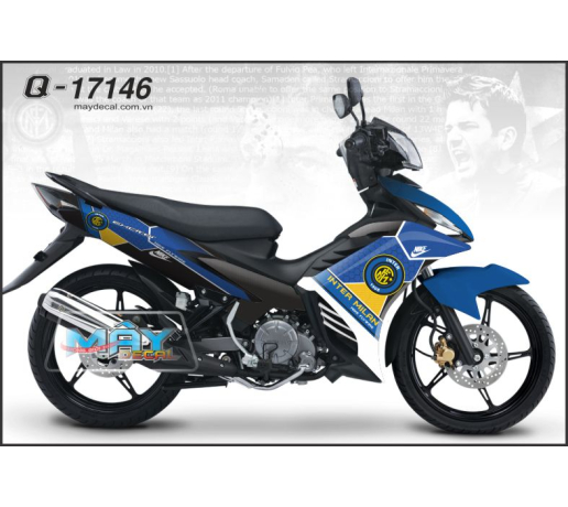 Q 17146 EX 2011 inter milan da banh bong sport the thao football cau lac bo clb club vang xanh gp ni