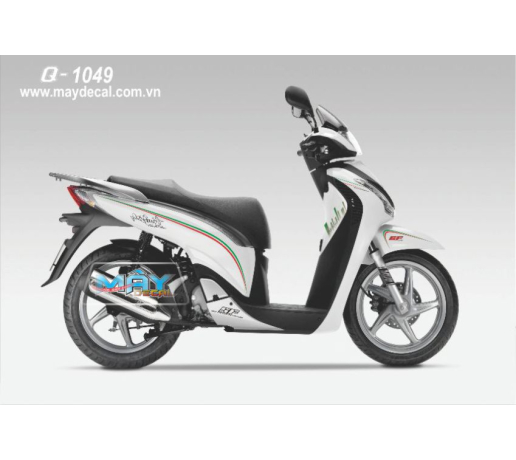 Q 1049 sh 2009 chi co y tem roi italia chu ki trang xanh la do red white green