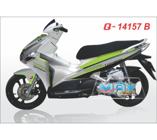 Q 14157 B - AB 2011 Drive xam xanh z1000 gray green