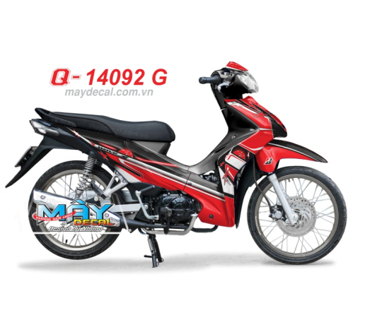 Q 14092 G - WAVE S 100 Bung truoc lien do den red black sao star dong ho watch 