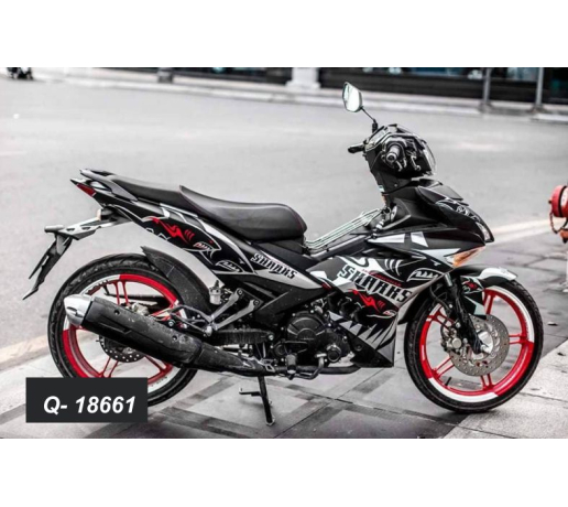 Q- 18661 EXCITER 150 CA MAP SHARK DEN TRANG