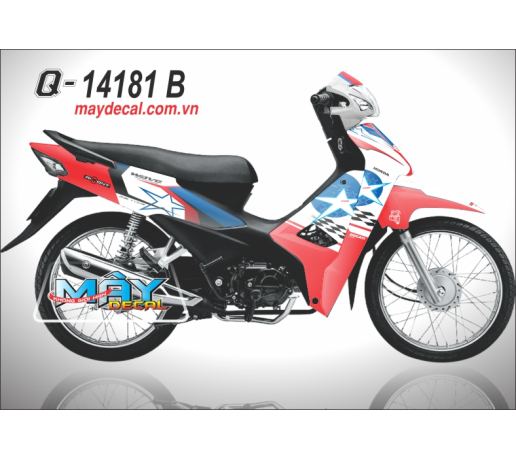 Q 14181 B WAVE 2017 do trang xanh gp blue white red ducati sao star