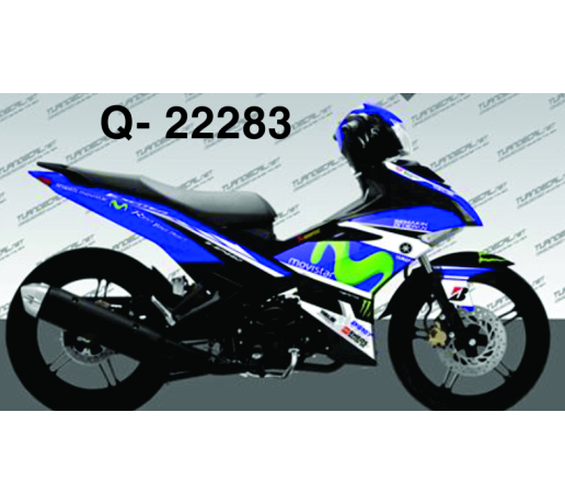 Q- 22283  EXCITER 150 MOVISTA XANH TRANG