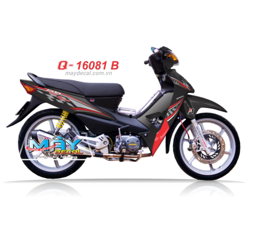 Q 16081 B -  WAVE A den red black do xan gray caro speed b rs
