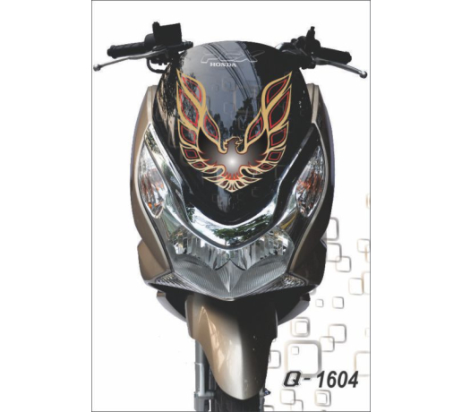 Q 1604 mat na PCX den black chim o dai bang canh chim phuong hoang phoenix