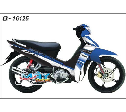 Q 16125 SIRIUS GP xanh blue duong net trang ;ine white