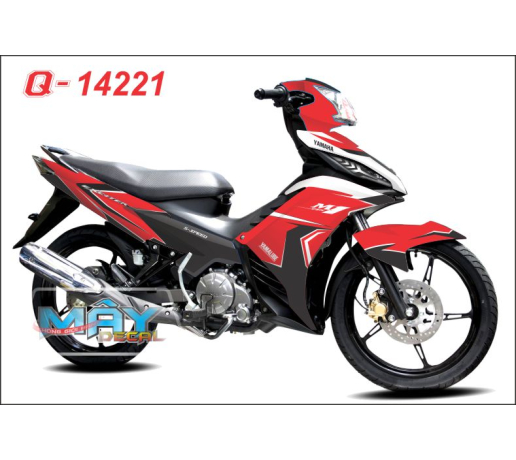 Q 14221 - EX 2011 m1 do trang den black red white duong net line