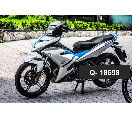 Q- 18698 EXCITER 150 CHI LTD XANH DEN BAC