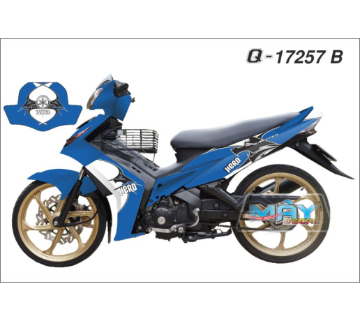 Q 17257 B EXCITER 2010 GP trang white hero anh hung