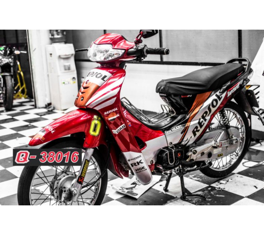 Q- 38016 WAVE DOI DAU REPSOL RACING DO DEN BAC CROM