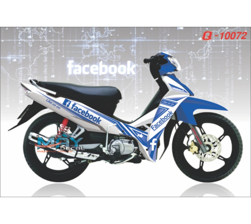 Q 10072 sirius fb facebook trang xanh gp blue white