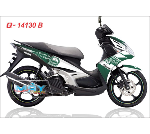 Q 14130 B - NO 5 police canh sat xanh la dam trang emergency dubai