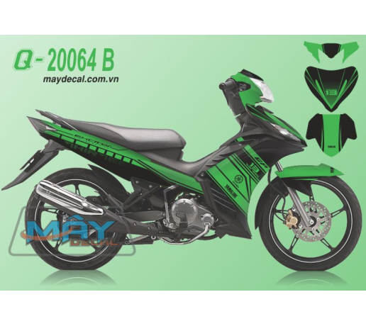 Q 20064 exciter cam den duong net line soc orage black