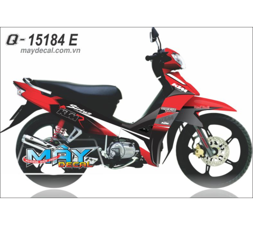 Q 15184 E SIRIUS do den xam ktm r motocross white red black gray